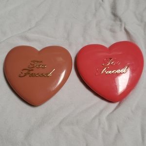 Too Faced blushes
